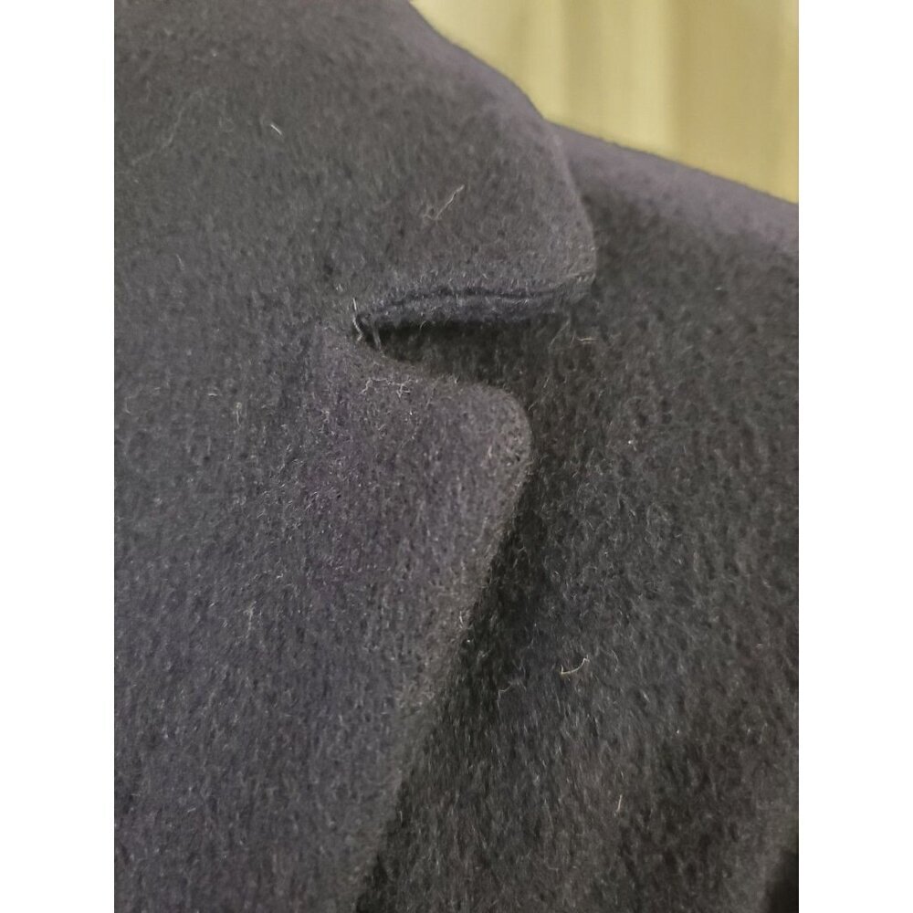 Rare Stroocks WoolL.S. Ayres Indianapolis Open Front Coat Dark Romantic Warm Lrg - Picture 5 of 16